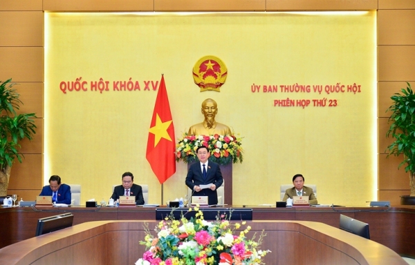 Khai mạc Phiên họp thứ 23 của Ủy ban Thường vụ Quốc hội