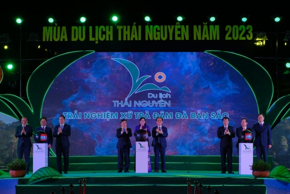 Khai mạc Mùa du lịch Thái Nguyên năm 2023 với chủ đề “Trải nghiệm xứ Trà, đậm đà bản sắc”