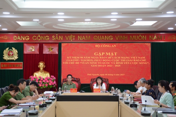 Bộ Công an phát động Giải báo chí toàn quốc “Vì an ninh Tổ quốc và bình yên cuộc sống” giai đoạn 2023 - 2025