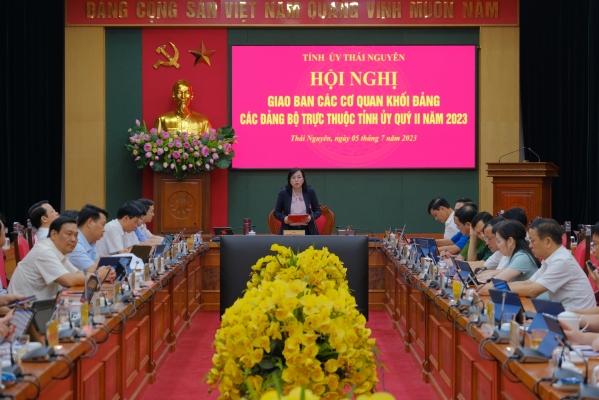 Tiếp tục triển khai có hiệu quả các nhiệm vụ phát triển kinh tế - xã hội, xây dựng hệ thống chính trị