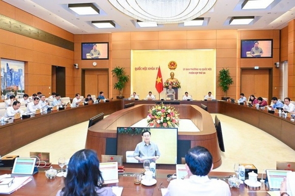 Khai mạc Phiên họp thứ 24 của Ủy ban Thường vụ Quốc hội