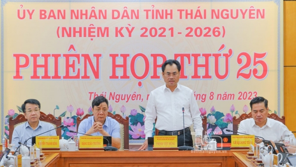Phiên họp thứ 25 UBND tỉnh: Thống nhất các nội dung trình tại kỳ họp chuyên đề HĐND tỉnh