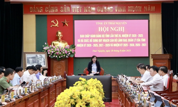 Hội nghị Ban Chấp hành Đảng bộ tỉnh lần thứ 26, nhiệm kỳ 2020 - 2025