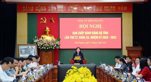 Hội nghị Ban Chấp hành Đảng bộ tỉnh lần thứ 27: Cho ý kiến vào nhiều nội dung quan trọng