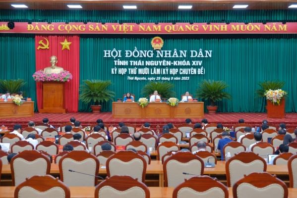 Kỳ họp thứ mười lăm (Kỳ họp chuyên đề) Hội đồng nhân dân tỉnh khóa XIV, nhiệm kỳ 2021 - 2026: Thông qua 09 nghị quyết quan trọng