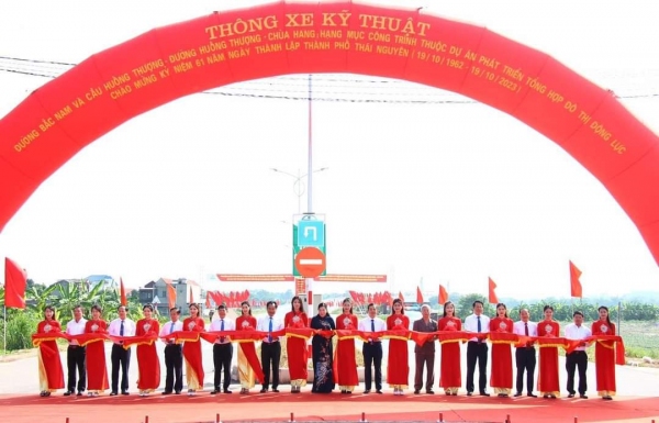 Thông xe kỹ thuật đường Bắc Nam và cầu Huống Thượng, đường Huống Thượng - Chùa Hang