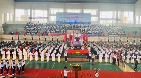 Khai mạc Hội khoẻ Phù đổng tỉnh Thái Nguyên lần thứ XVIII, năm học 2023 - 2024