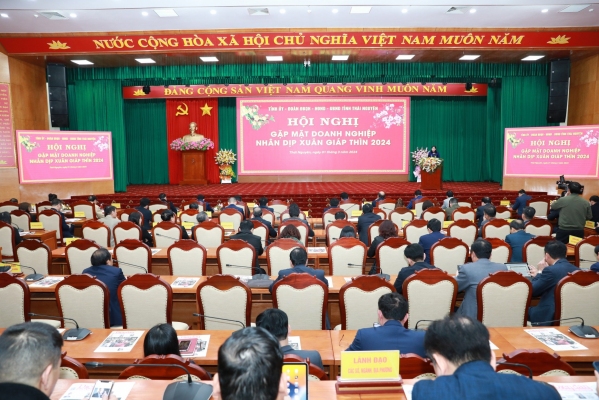 Gặp mặt doanh nghiệp nhân dịp Xuân Giáp Thìn 2024