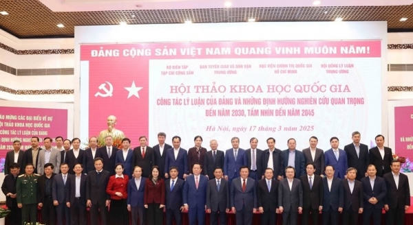Hội thảo khoa học quốc gia: Công tác lý luận của Đảng và những định hướng nghiên cứu quan trọng
