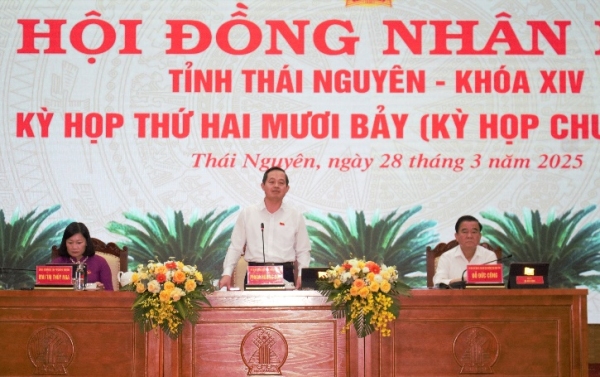 Kỳ họp thứ hai mươi bảy (Kỳ họp chuyên đề) Hội đồng nhân dân tỉnh khóa XIV, nhiệm kỳ 2021 - 2026: Thông qua 07 nghị quyết quan trọng