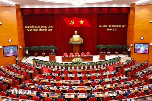 Thông báo Hội nghị lần thứ 11 Ban Chấp hành Trung ương Đảng khóa XIII