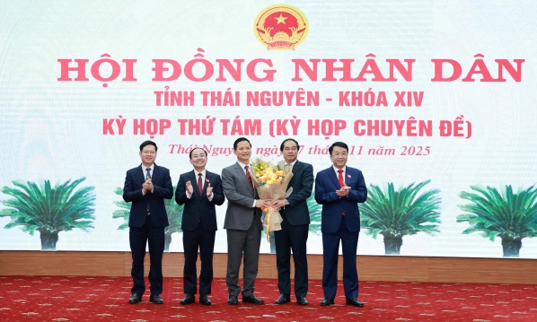 Đồng chí Vương Quốc Tuấn giữ chức vụ Chủ tịch UBND tỉnh Thái Nguyên khóa XIV, nhiệm kỳ 2021 - 2026