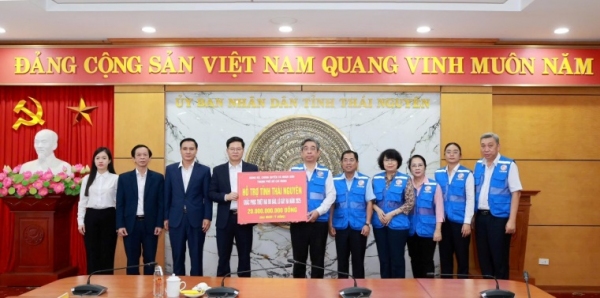 TP Hồ Chí Minh hỗ trợ tỉnh Thái Nguyên 20 tỷ đồng khắc phục hậu quả bão lũ