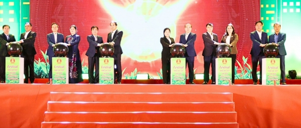 Khai mạc Festival nông sản, OCOP, làng nghề gắn kết du lịch - Thái Nguyên 2025