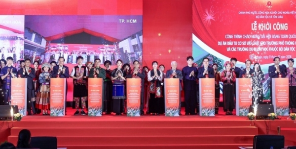 Thủ tướng Chính phủ Phạm Minh Chính dự khởi công Trường Phổ thông Vùng cao Việt Bắc