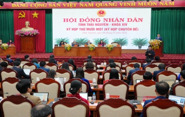 Hội đồng nhân dân tỉnh Thái Nguyên thông qua 10 nghị quyết quan trọng