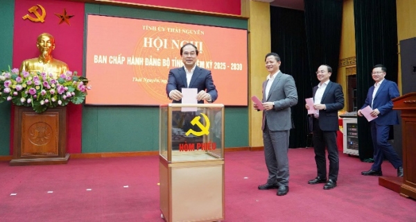 Ban Chấp hành Đảng bộ tỉnh Thái Nguyên bầu bổ sung Phó Bí thư Tỉnh ủy nhiệm kỳ 2025 - 2030