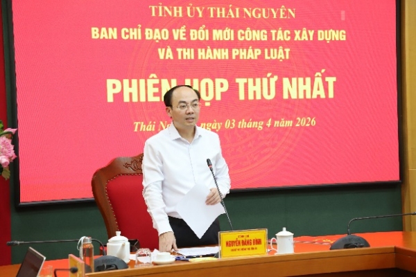 Các đồng chí Thường trực Tỉnh ủy chủ trì Phiên họp thứ Nhất các ban chỉ đạo của tỉnh