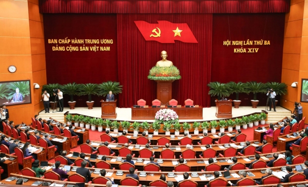 Bế mạc Hội nghị lần thứ ba Ban Chấp hành Trung ương Đảng khóa XIV