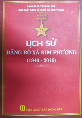 Lịch sử Đảng bộ xã Kim Phượng (1946 - 2016)