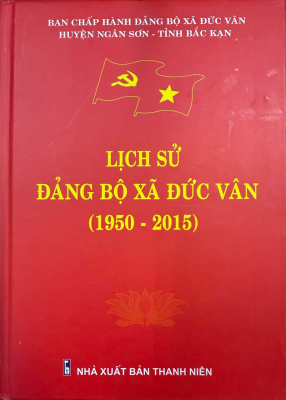 Lịch sử Đảng bộ xã Đức Vân (1950 - 2015)