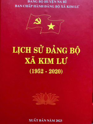 Lịch sử Đảng bộ xã Kim Lư (1952 - 2020)