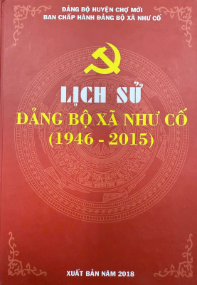 Lịch sử Đảng bộ xã Như Cố (1946- 2015)