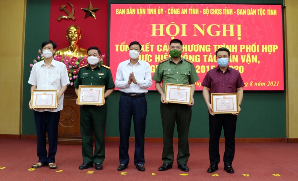 Tăng cường phối hợp thực hiện tốt công tác dân vận