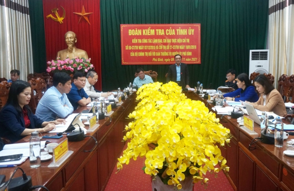 Nâng cao trách nhiệm của người đứng đầu trong chống tham nhũng