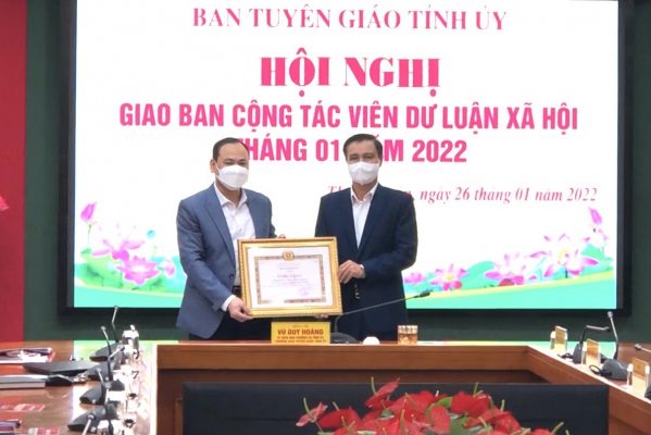 Tăng cường nắm bắt và phản ánh kịp thời tình hình dư luận xã hội trong dịp Tết Nguyên đán