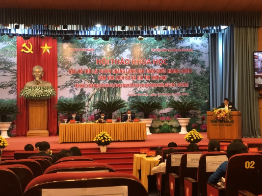 Hội thảo khoa học “Bác Hồ trở lại Tuyên Quang lãnh đạo toàn quốc kháng chiến - Tầm vóc lịch sử và giá trị thời đại”