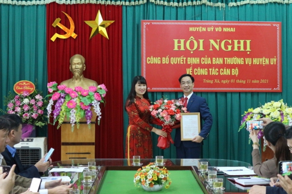 Công tác cán bộ tại huyện vùng cao Võ Nhai: Đúng người, đúng việc