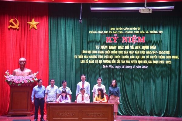 Định Hóa: Kỷ niệm 75 năm Ngày Bác Hồ về ATK Định Hóa lãnh đạo cuộc kháng chiến chống thực dân Pháp