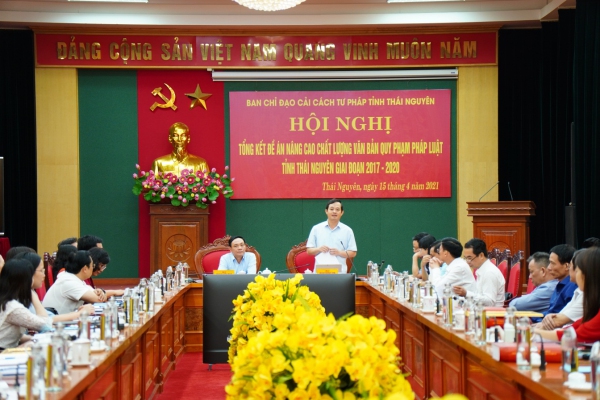 Nhiệm vụ, giải pháp nâng cao chất lượng, hiệu quả công tác cải cách tư pháp trên địa bàn tỉnh Thái Nguyên, giai đoạn 2021-2025
