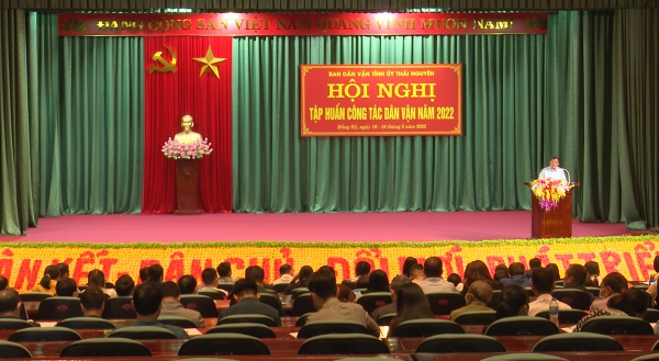 Huyện ủy Đồng Hỷ tổ chức bồi dưỡng nghiệp vụ công tác Dân vận năm 2022