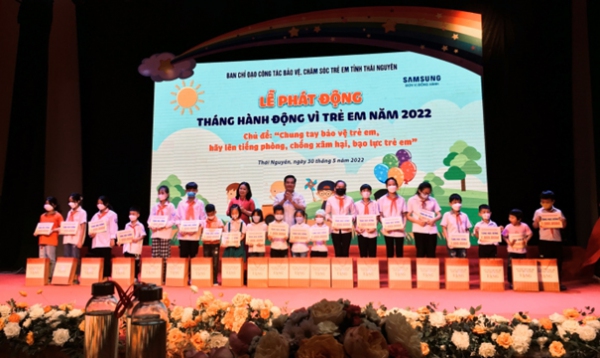 Phát động Tháng hành động vì trẻ em năm 2022