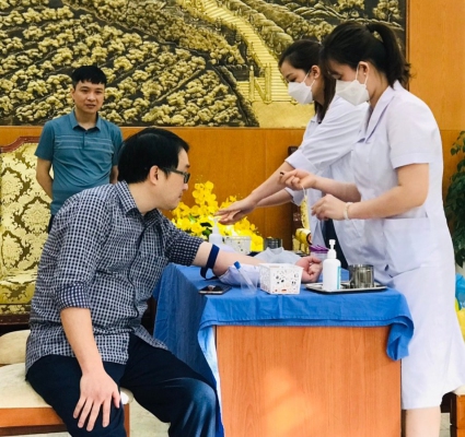 Công đoàn Văn phòng Tỉnh ủy Thái Nguyên: Đồng hành cùng sức khỏe cán bộ công chức