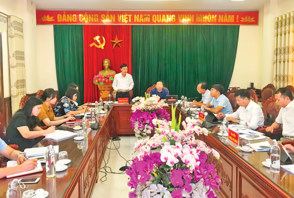 Ban Dân vận cụm thi đua số 1: Giao ban công tác 6 tháng đầu năm 2022