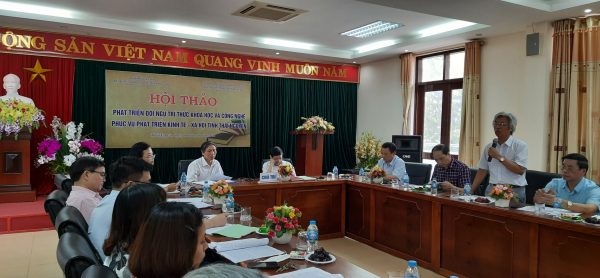 Vai trò của trí thức khoa học, công nghệ Thái Nguyên trong Cách mạng công nghiệp 4.0 và Chương trình chuyển đổi số