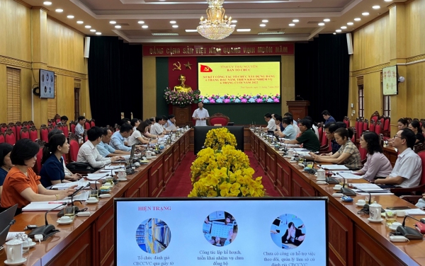 Quan tâm làm tốt công tác phát triển đảng viên và nâng cao chất lượng tổ chức cơ sở đảng và đảng viên