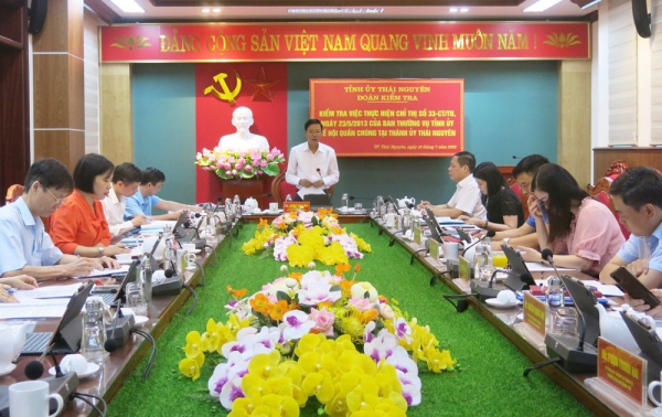 Tăng cường sự lãnh đạo của Đảng đối với các hội quần chúng