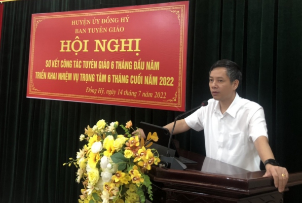 Huyện Đồng Hỷ thực hiện tốt công tác 6 tháng đầu năm 2022