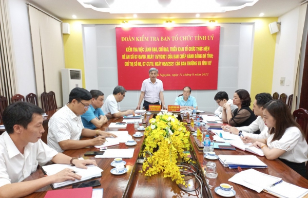 Công ty Cổ phần Gang thép Thái Nguyên: Gắn kết chặt chẽ giữa xây dựng Đảng và phát triển sản xuất kinh doanh  