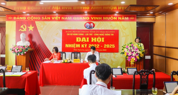 Văn phòng Tỉnh uỷ Thái Nguyên: Chủ động, tích cực trong thực hiện nhiệm vụ