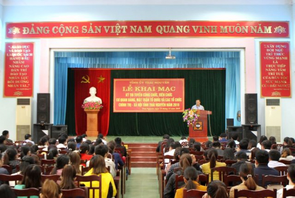 Tỉnh ủy Thái Nguyên tuyển dụng 21 biên chế năm 2023
