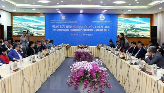 Giao lưu Hữu nghị quốc tế - Xuân 2023: Quảng bá hình ảnh và con người Việt Nam đến với bạn bè quốc tế