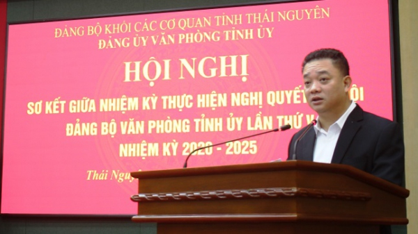 Đảng bộ Văn phòng Tỉnh ủy: Nâng cao chất lượng, hiệu quả công tác tham mưu, tổng hợp