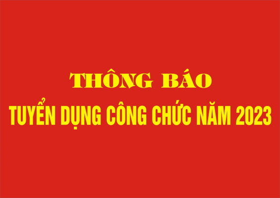 Thông báo tuyển dụng công chức cơ quan Đảng, Mặt trận Tổ quốc và các tổ chức chính trị - xã hội tỉnh Thái Nguyên năm 2023