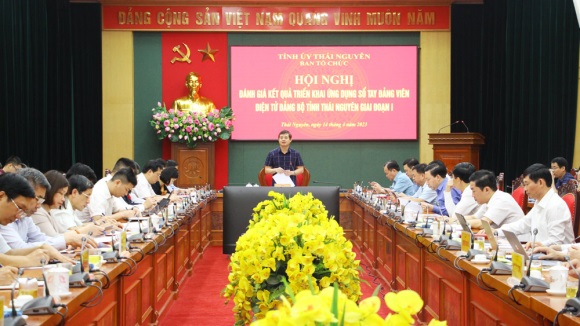 Thái Nguyên: Trên 83.750 lượt tải và cài đặt ứng dụng Sổ tay Đảng viên điện tử