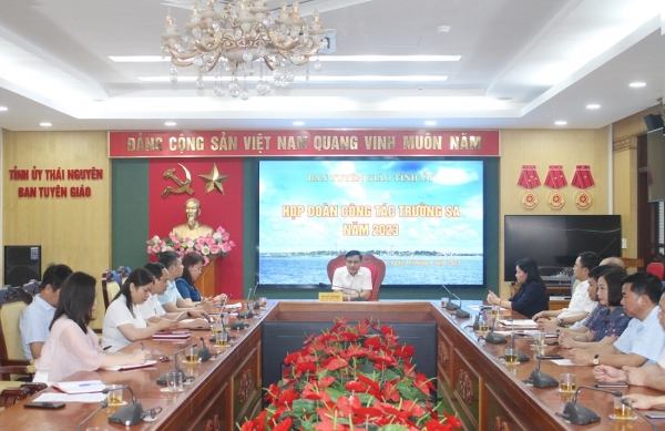 Triển khai kế hoạch tổ chức đi thăm, động viên quân, dân huyện đảo Trường Sa và Nhà giàn DK1 năm 2023